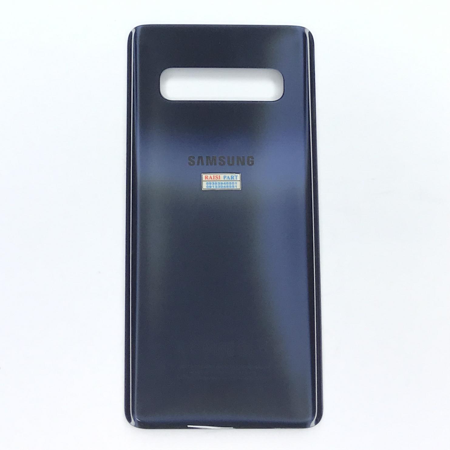BACKCOVER-MOBILE-SAMSUNG G973 GALAXY S10. BLACK