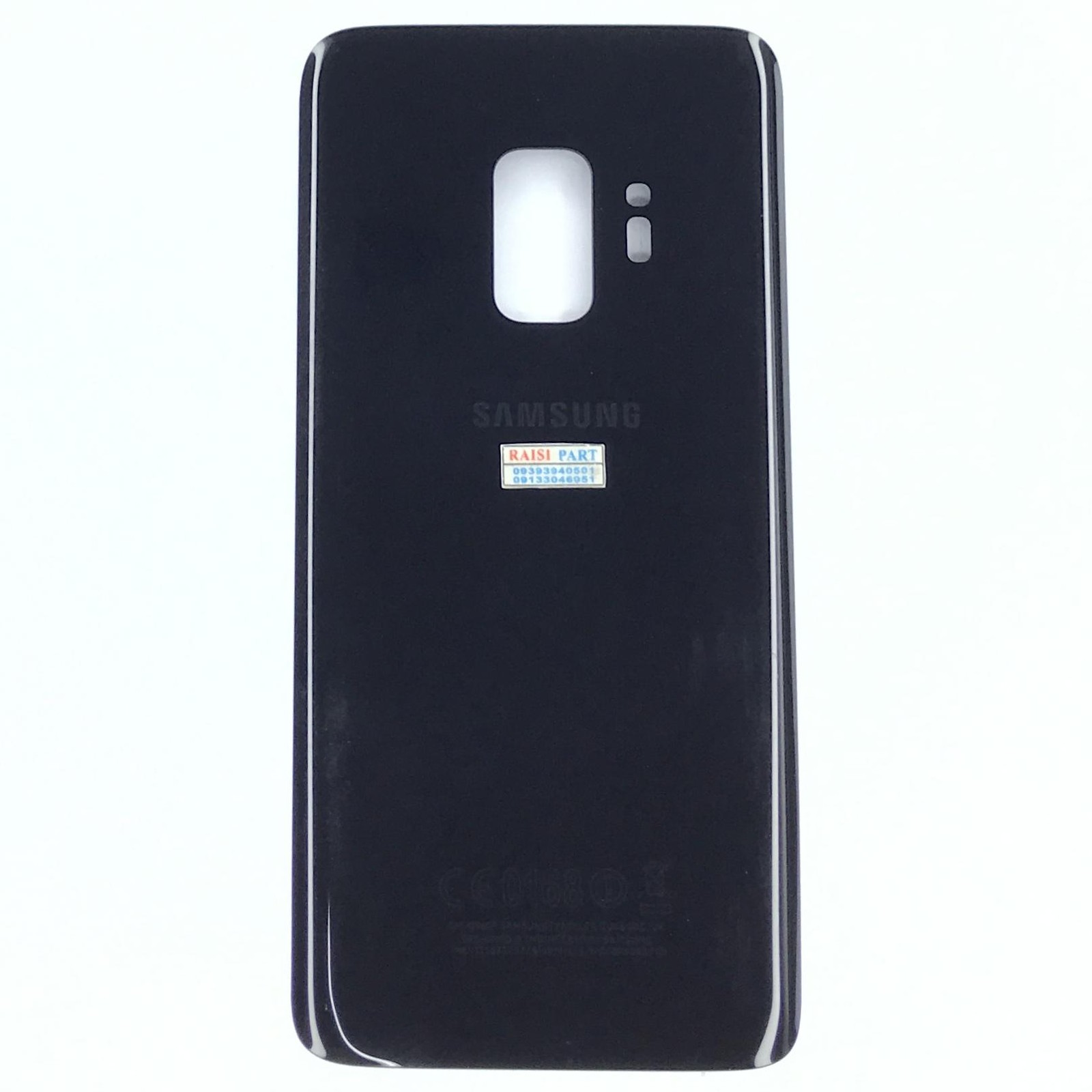 BACKCOVER-MOBILE-SAMSUNG G960 GALAXY S9. BLACK