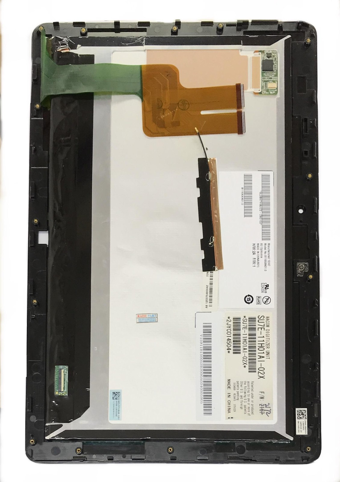 TOUCH & LCD-TAB-ASUS-VIVO TAB. (TF810) BLACK +F ORG