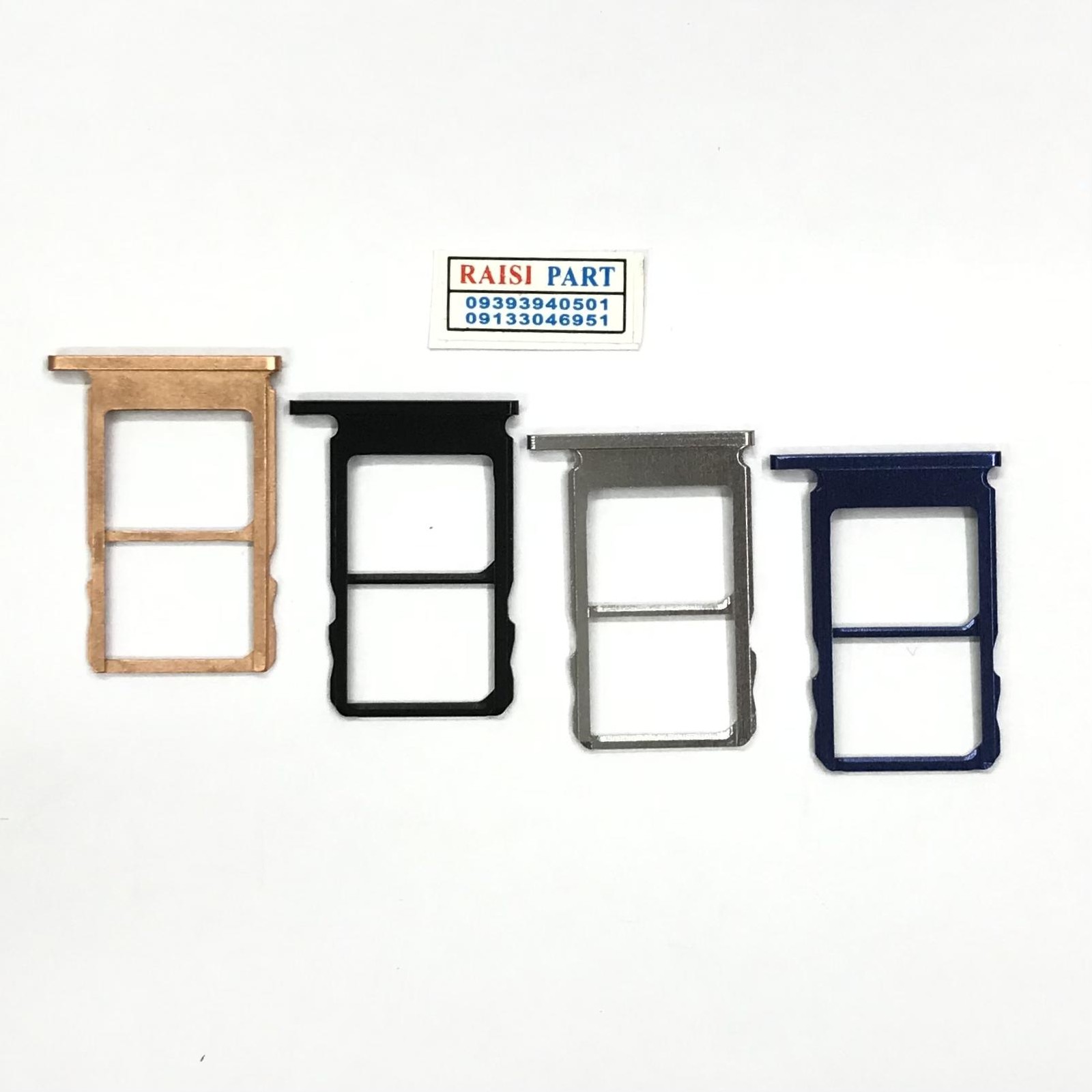 HOLDER SIM-MOBILE-NOKIA 5.1 BLACK