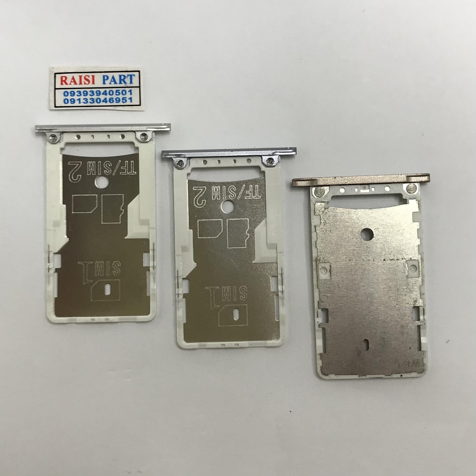 HOLDER SIM-MOBILE-XIAOMI-REDMI NOTE3./NOTE3PRO SILVER