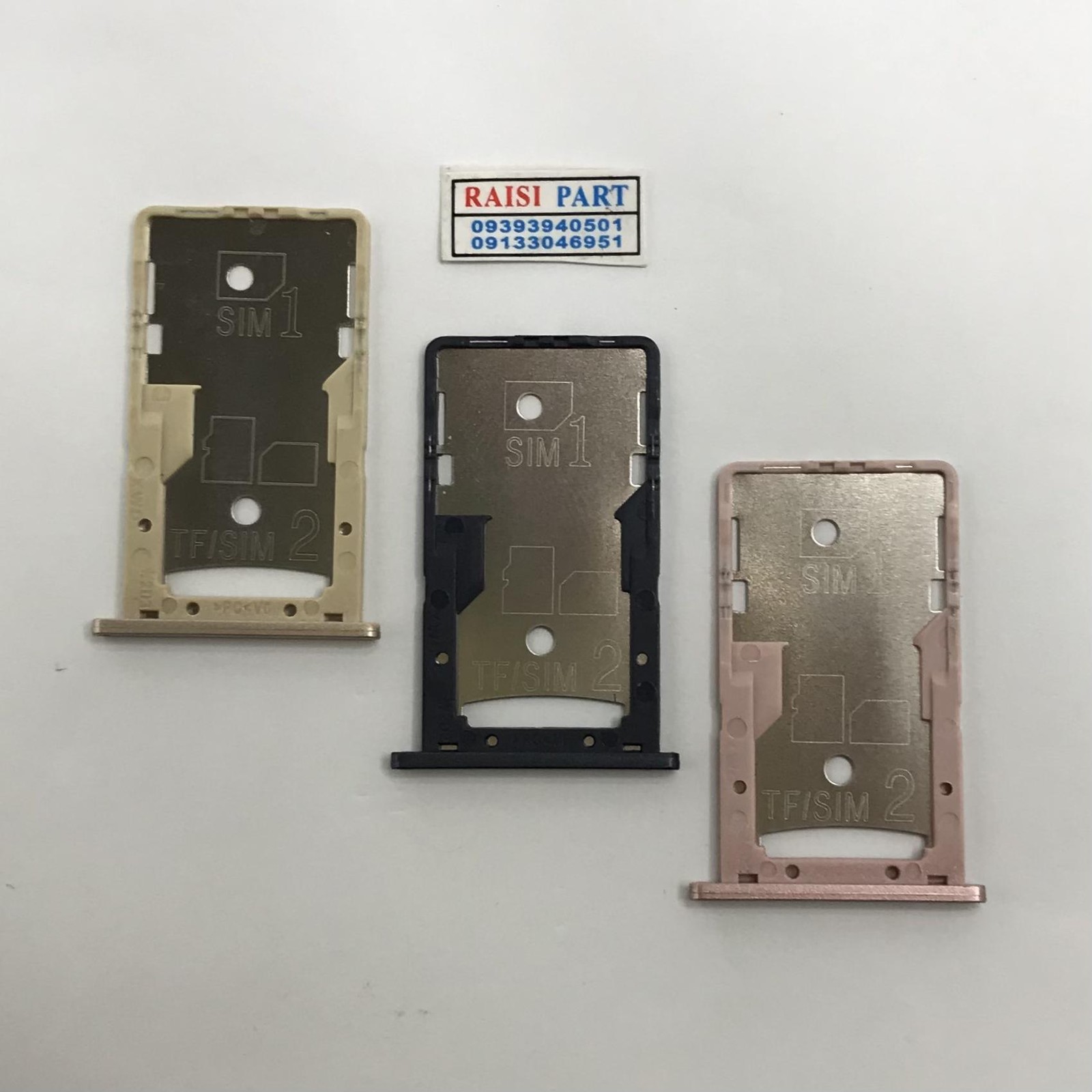 HOLDER SIM-MOBILE-XIAOMI-REDMI 4A BLACK