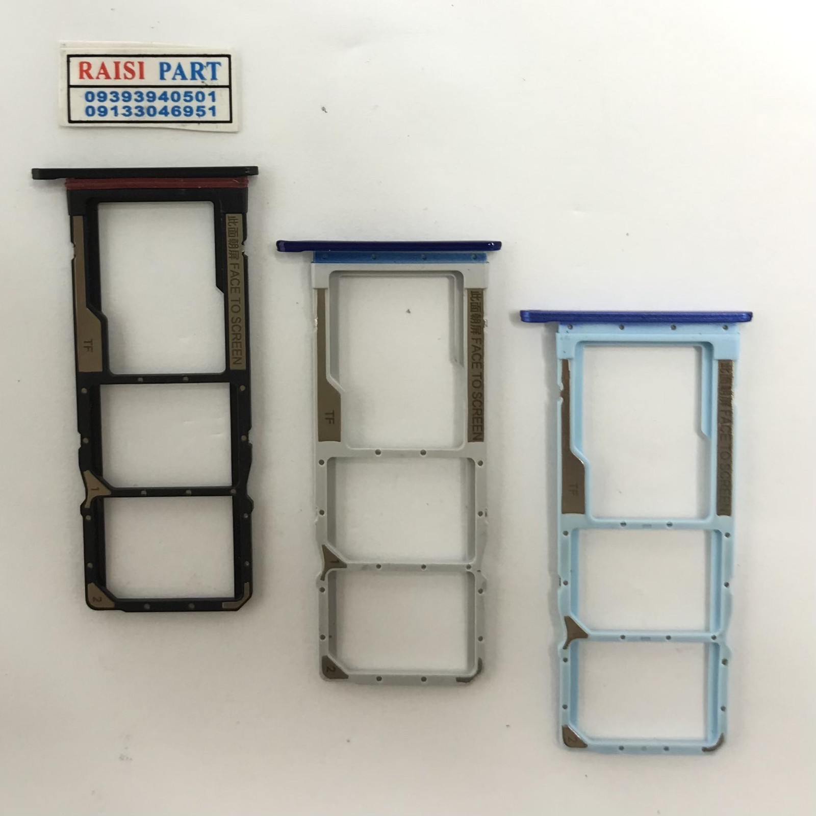 HOLDER SIM-MOBILE-XIAOMI-REDMI NOTE7. RED
