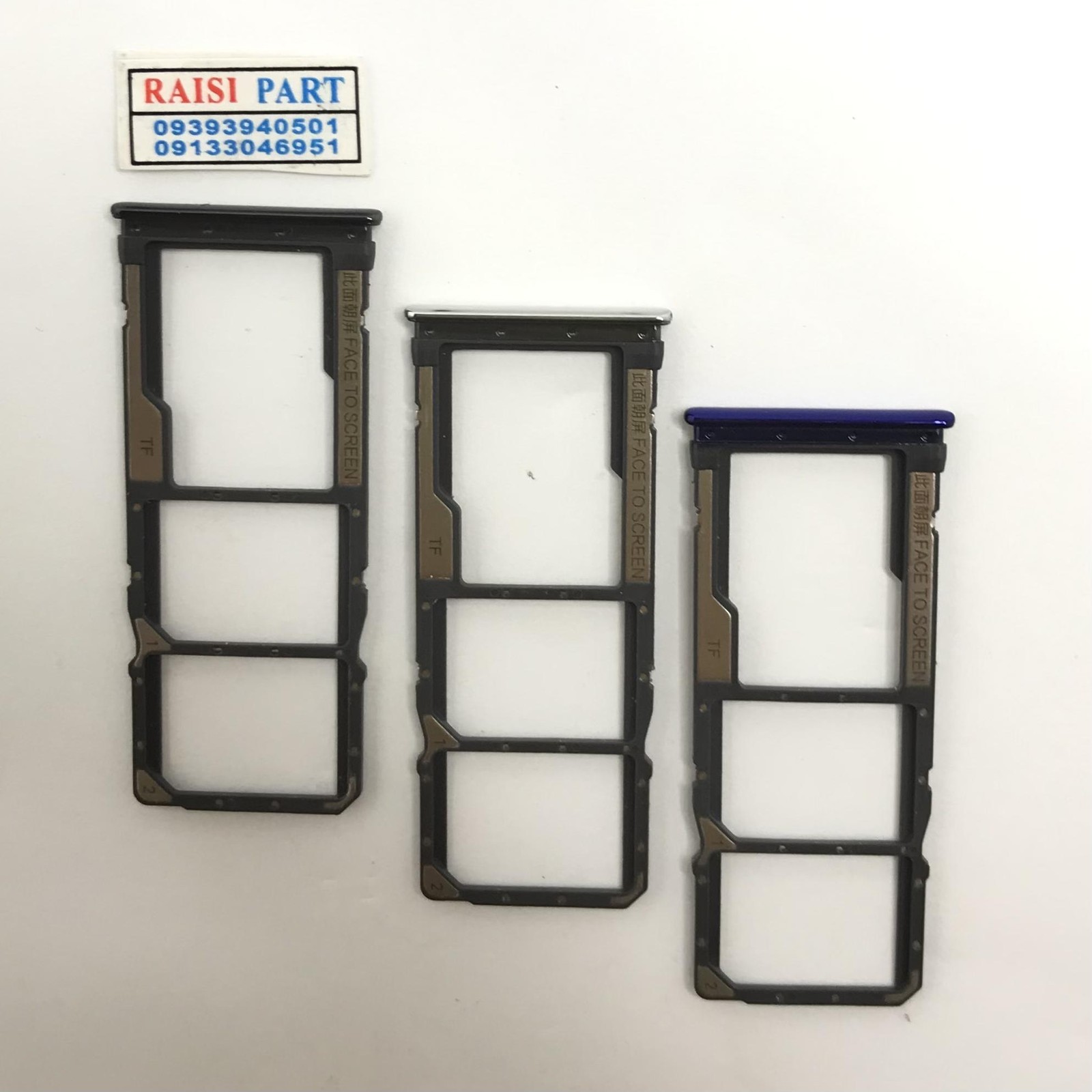 HOLDER SIM-MOBILE-XIAOMI-REDMI NOTE8./NOTE8T BLACK