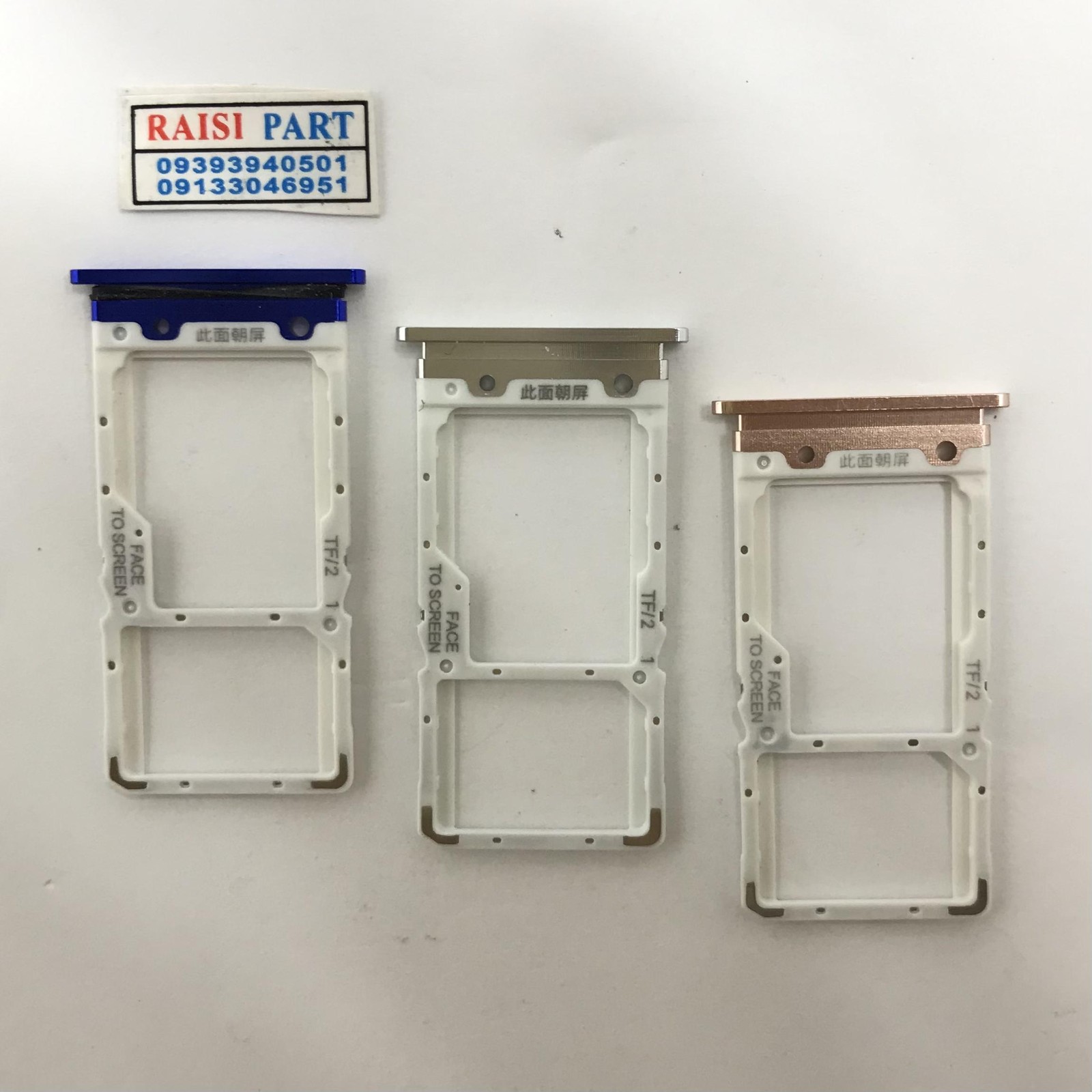 HOLDER SIM-MOBILE-XIAOMI-MI 9LITE/MI CC9. BLUE