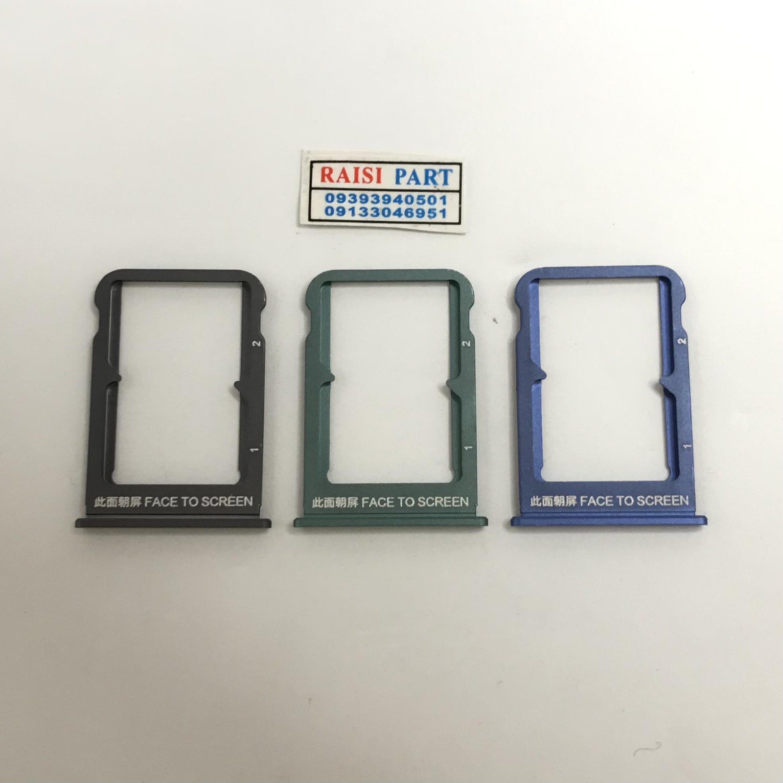 HOLDER SIM-MOBILE-XIAOMI-MI MIX3. BLACK