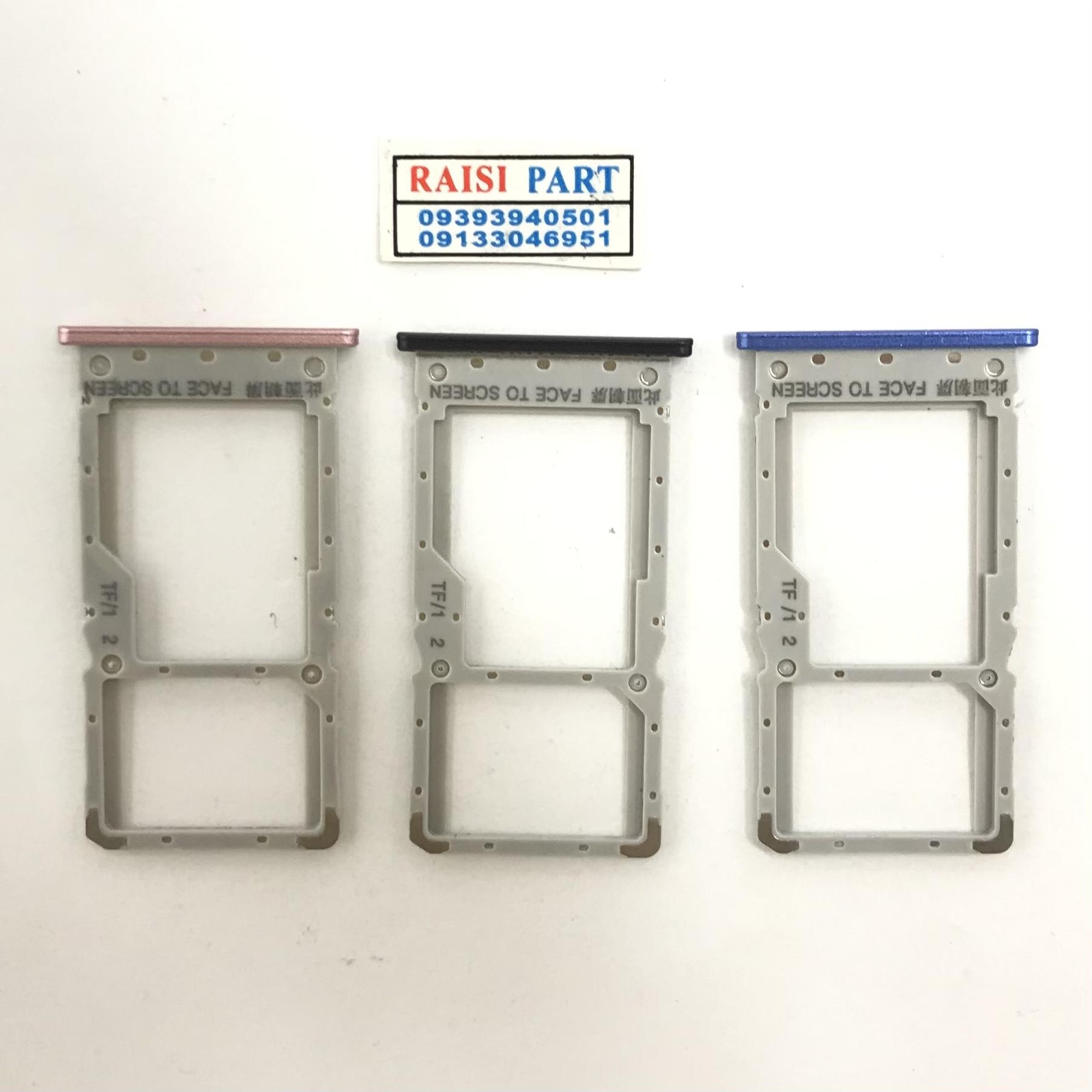 HOLDER SIM-MOBILE-XIAOMI-REDMI NOTE6PRO BLACK