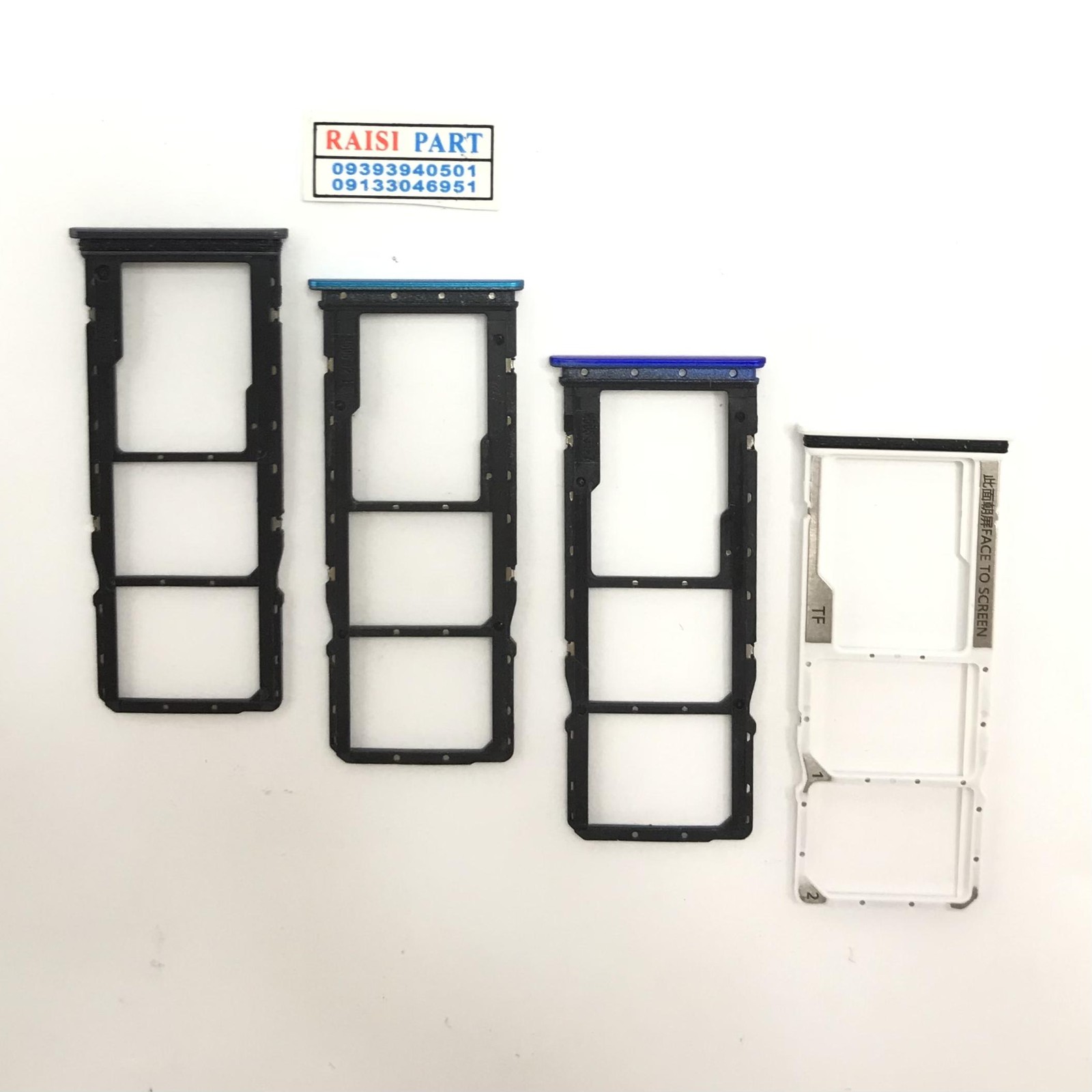 HOLDER SIM-MOBILE-XIAOMI-REDMI 9C/9A BLACK