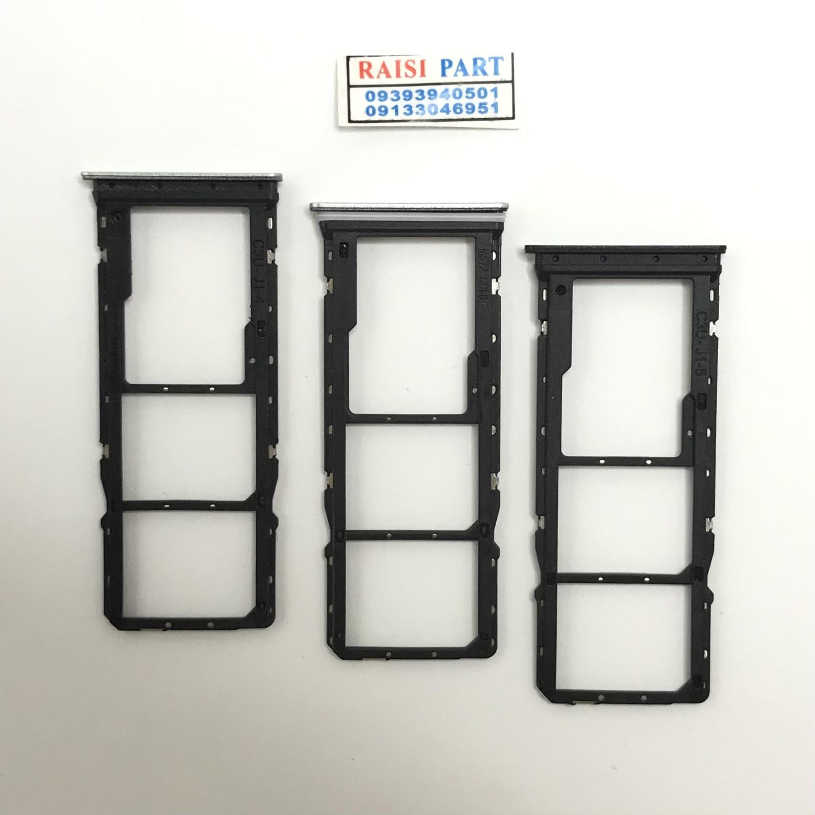 HOLDER SIM-MOBILE-XIAOMI-REDMI 13C/POCO C65 WHITE