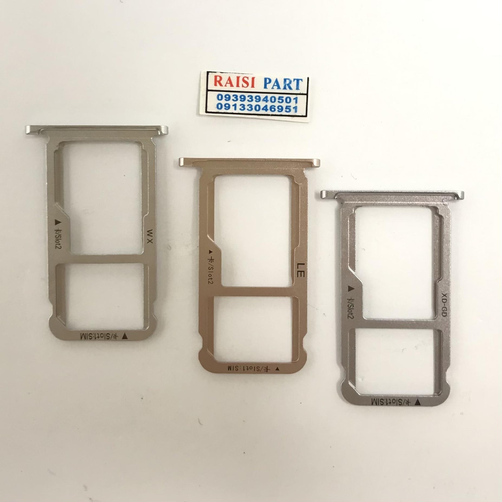 HOLDER SIM-MOBILE-HONOR 6X GRAY