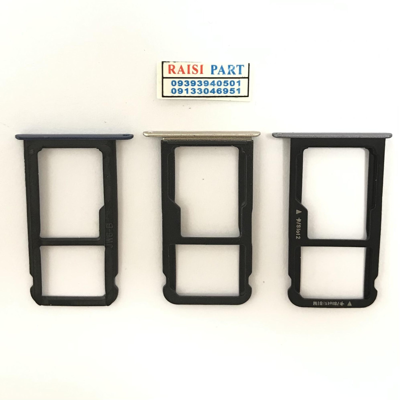 HOLDER SIM-MOBILE-HUAWEI-P10LITE SILVER