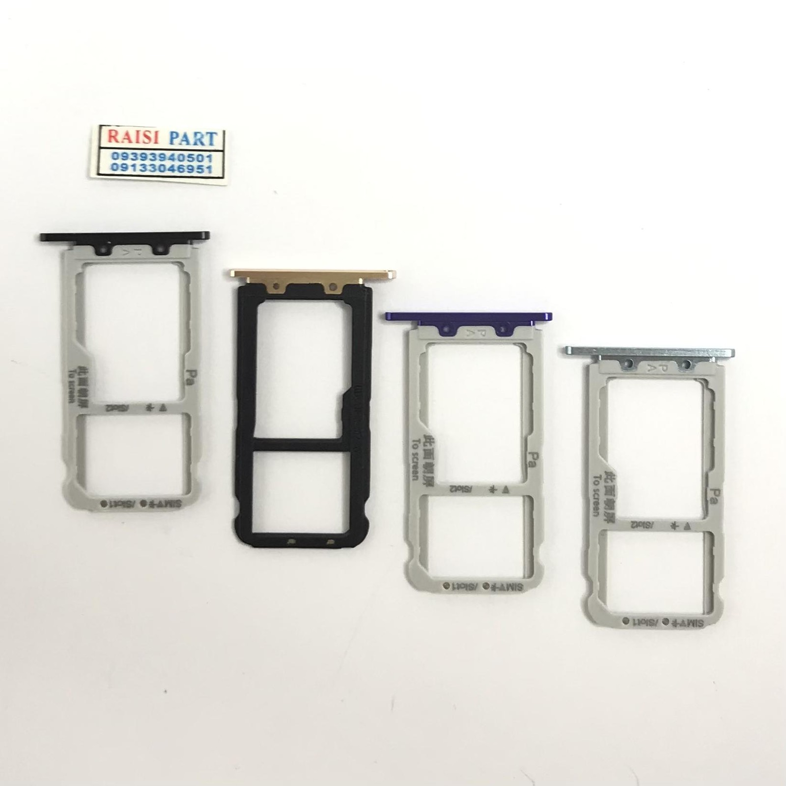 HOLDER SIM-MOBILE-HUAWEI-NOVA 3. SKYBLUE