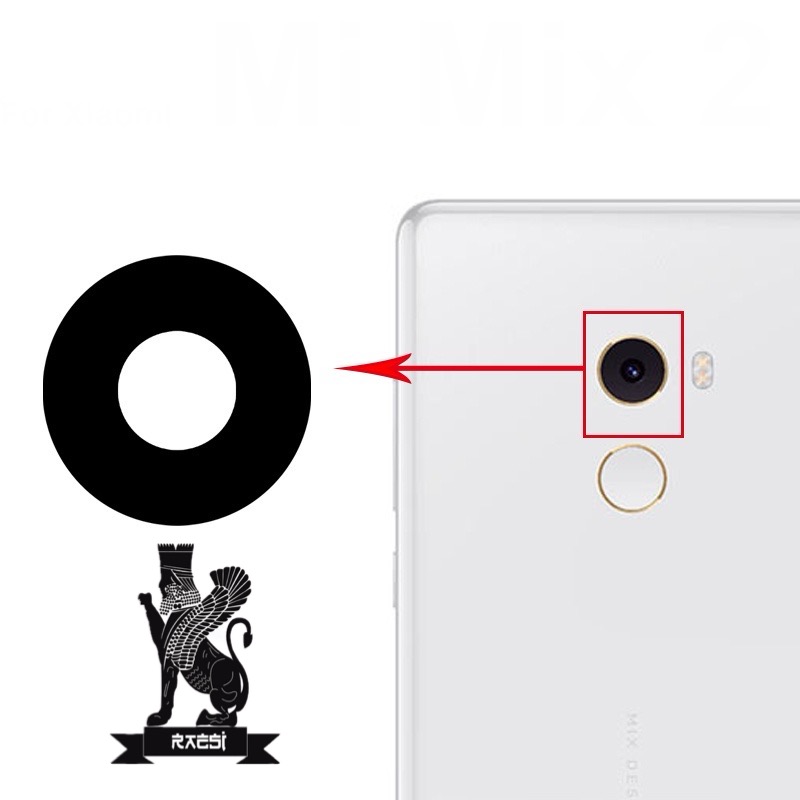 GLASS CAMERA-MOBILE-XIAOMI-MI MIX2.