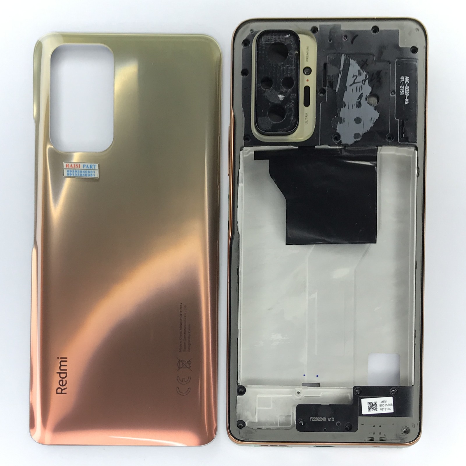 FULL FRAME-MOBILE-XIAOMI-REDMI NOTE10PRO GOLD