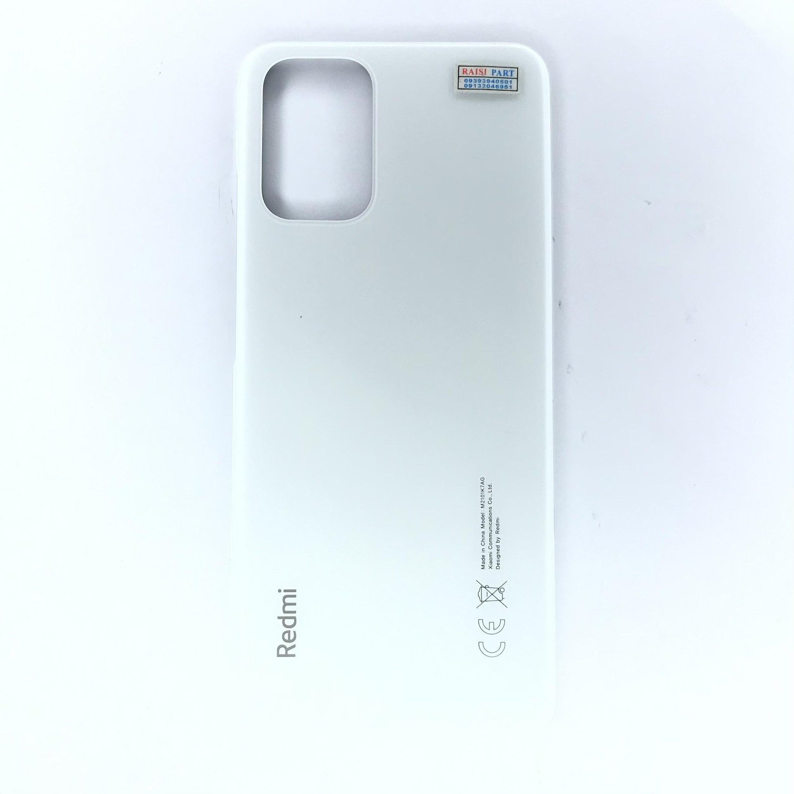 BACKCOVER-MOBILE-XIAOMI-REDMI NOTE10S WHITE