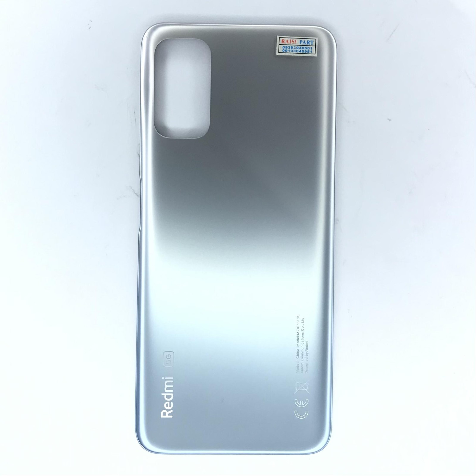BACKCOVER-MOBILE-XIAOMI-REDMI NOTE10. 5G SILVER