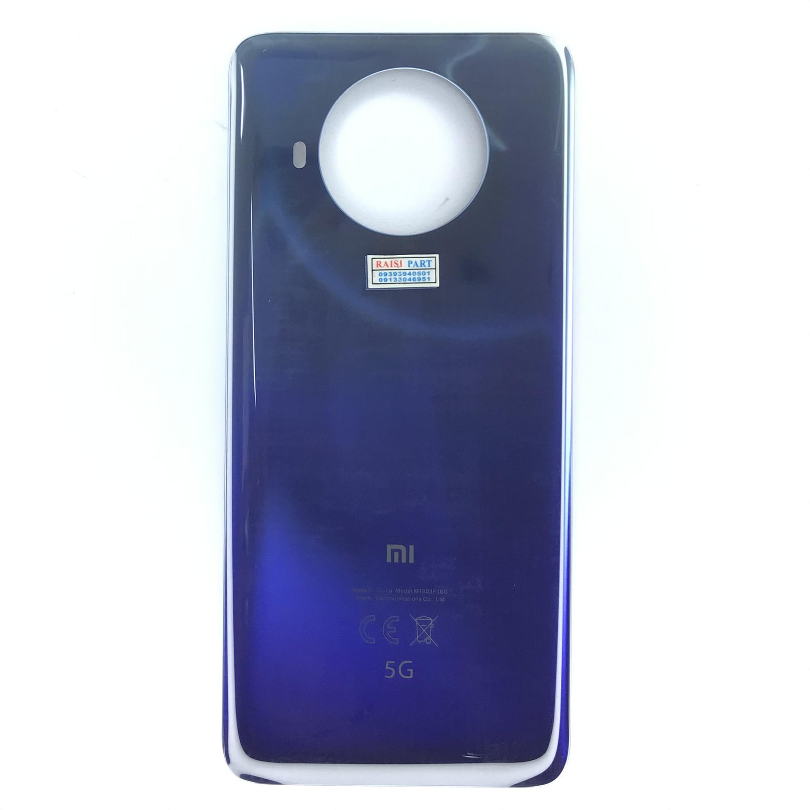 BACKCOVER-MOBILE-XIAOMI-REDMI NOTE9PRO 5G/MI 10TLITE BLUE SILVER