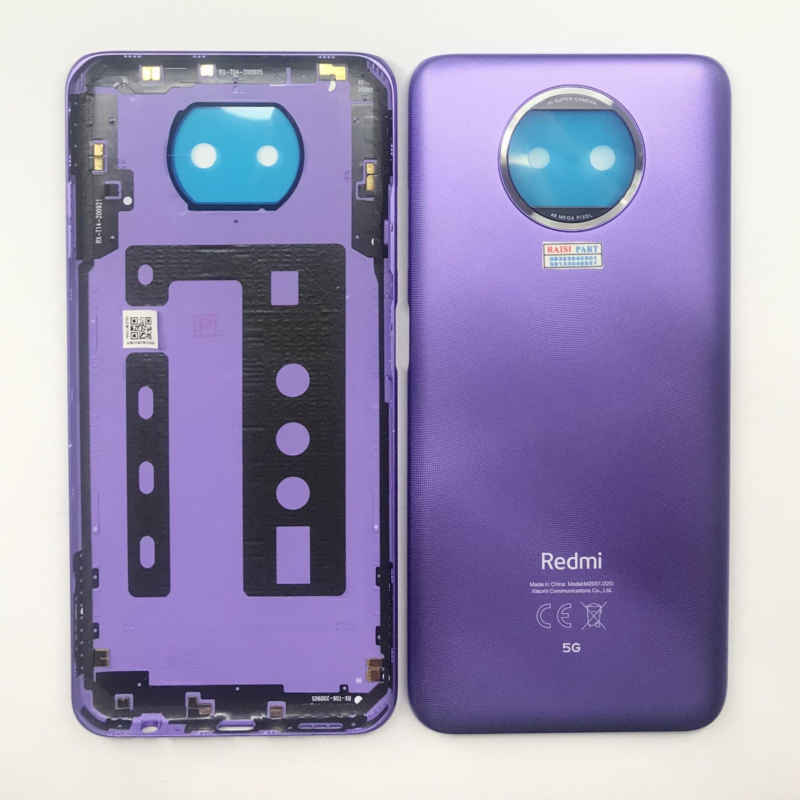 BACKCOVER-MOBILE-XIAOMI-REDMI NOTE9T 5G PURPLE