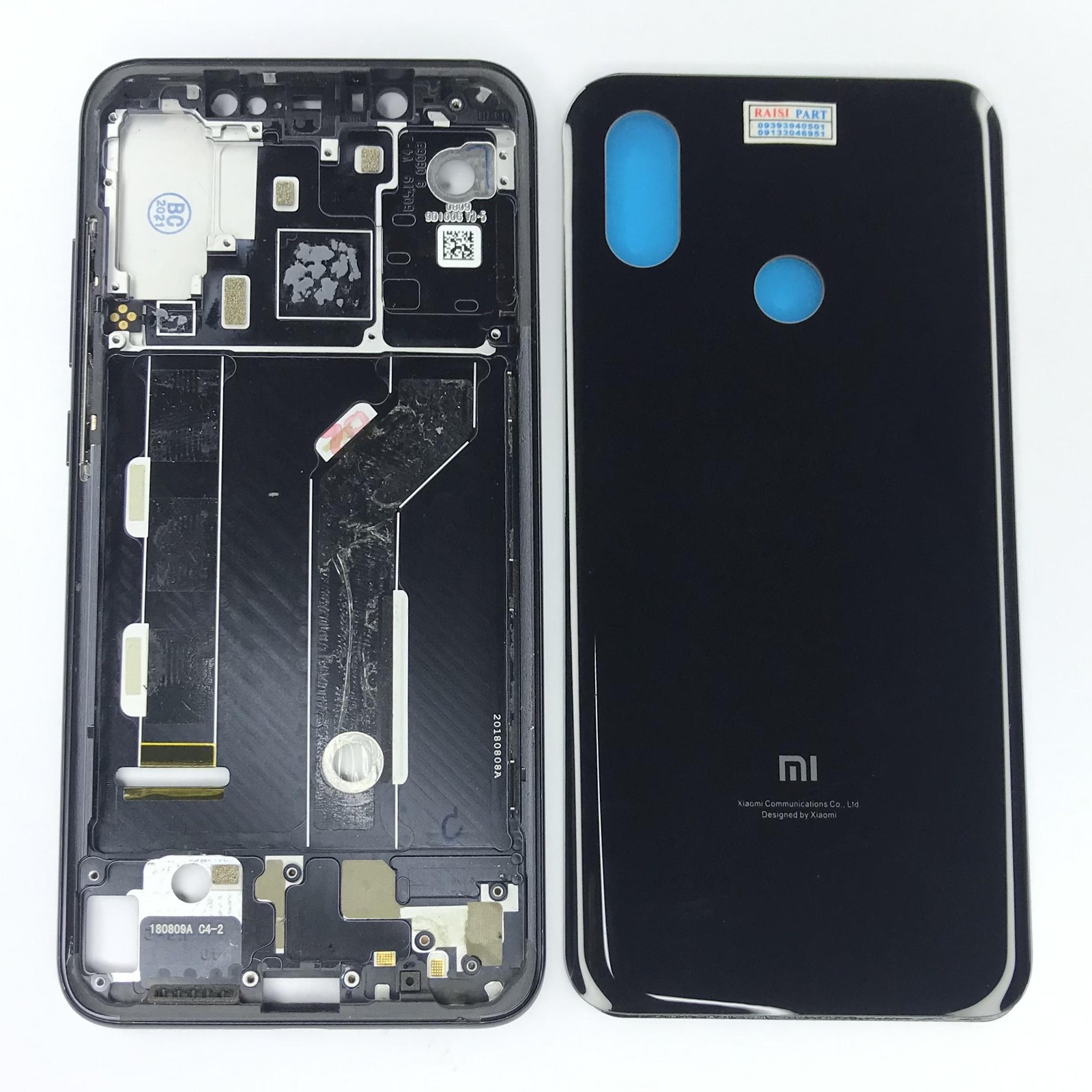 FULL FRAME-MOBILE-XIAOMI-MI 8. BLACK