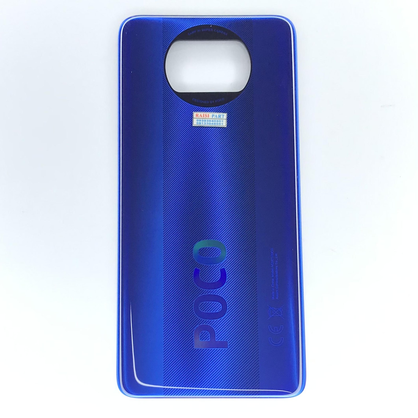 BACKCOVER-MOBILE-XIAOMI-POCO X3./X3PRO BLUE