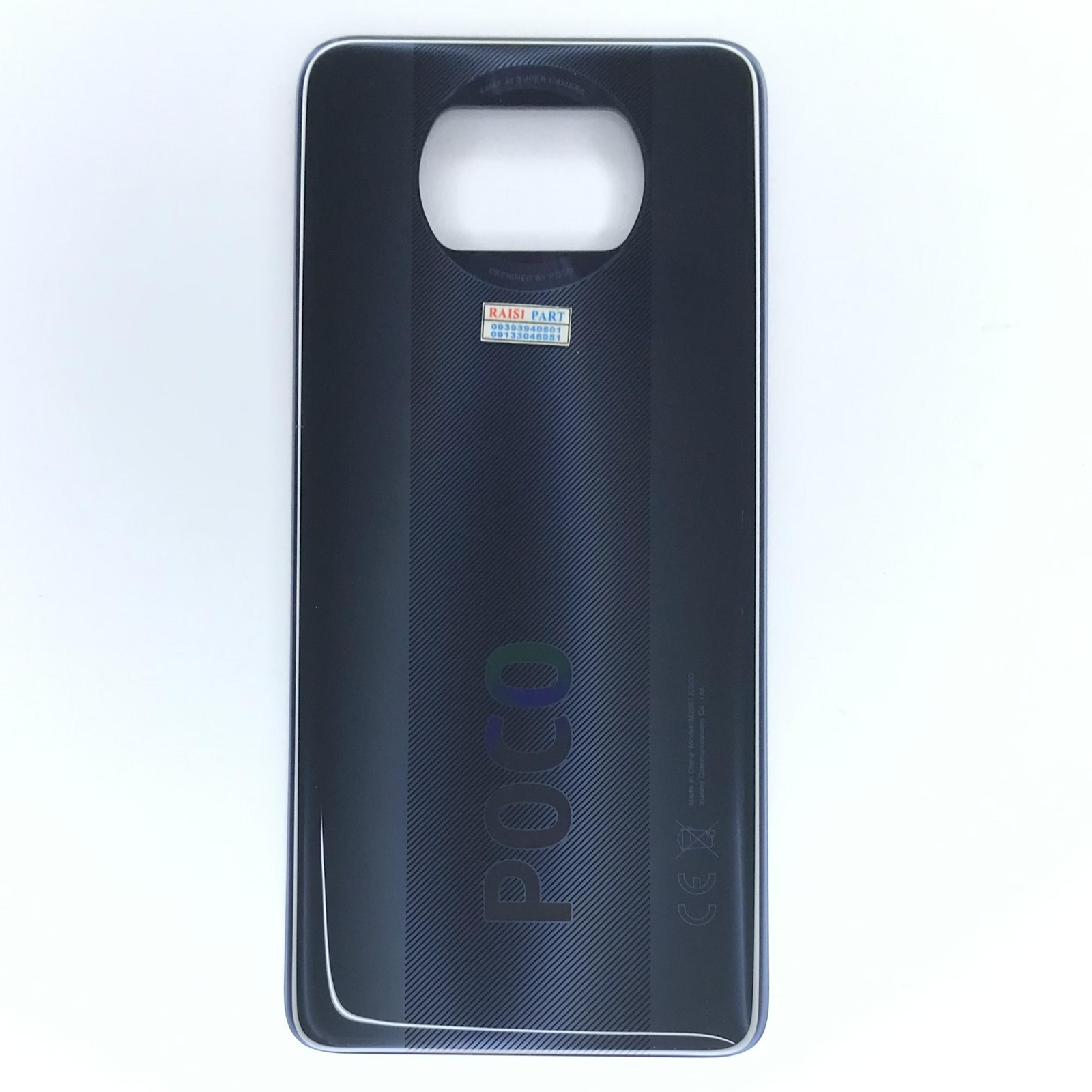 BACKCOVER-MOBILE-XIAOMI-POCO X3./X3PRO BLACK