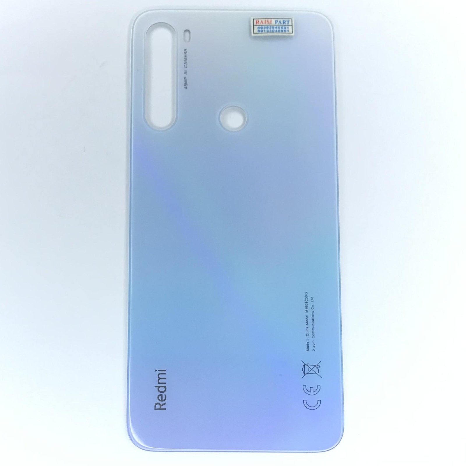BACKCOVER-MOBILE-XIAOMI-REDMI NOTE8T BLUE WHITE