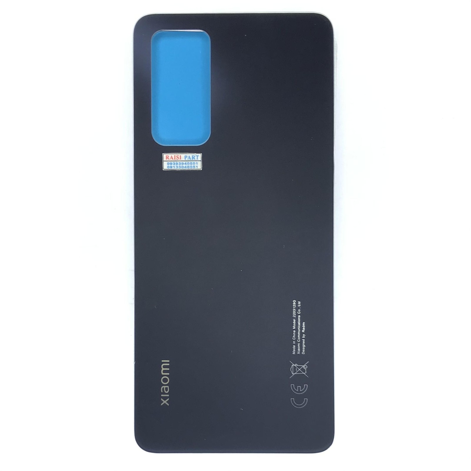BACKCOVER-MOBILE-XIAOMI-12LITE BLACK