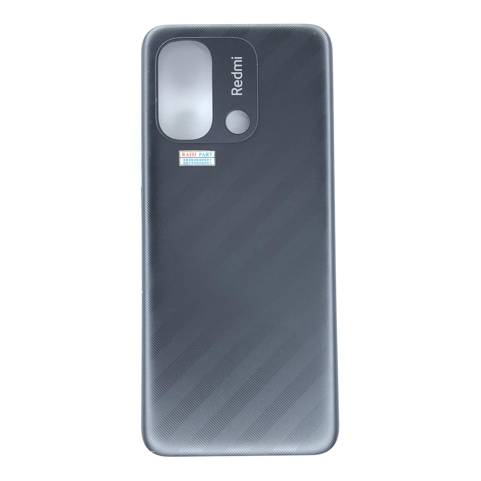 BACKCOVER-MOBILE-XIAOMI-REDMI 12C BLACK
