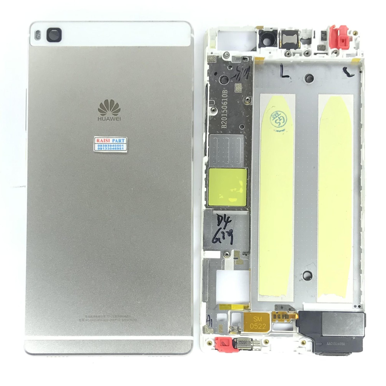 FULL FRAME-MOBILE-HUAWEI P8. SILVER