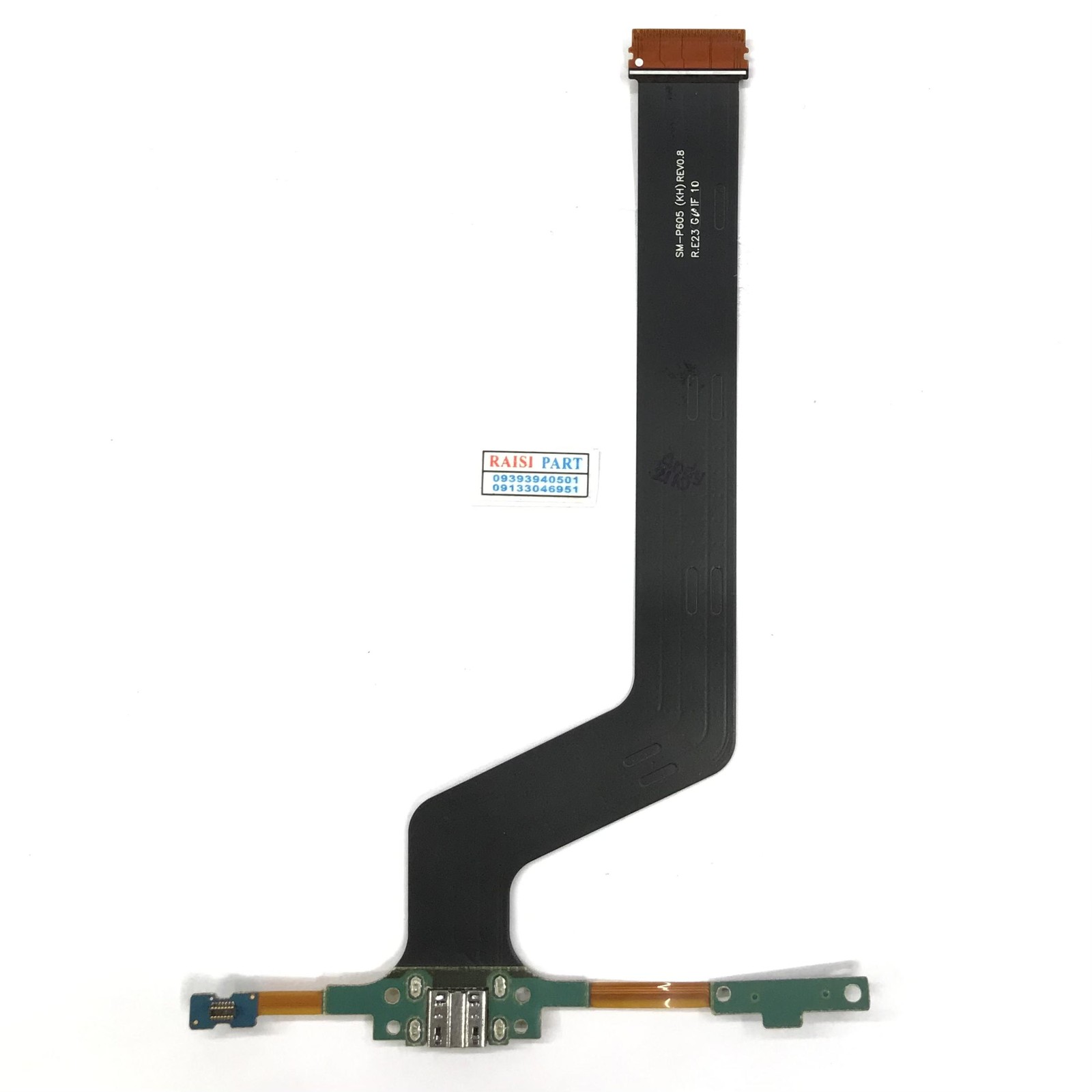 FLAT CHARGE MIC-TAB GALAXY NOTE 10.1-SAMSUNG-P600/P601/P605