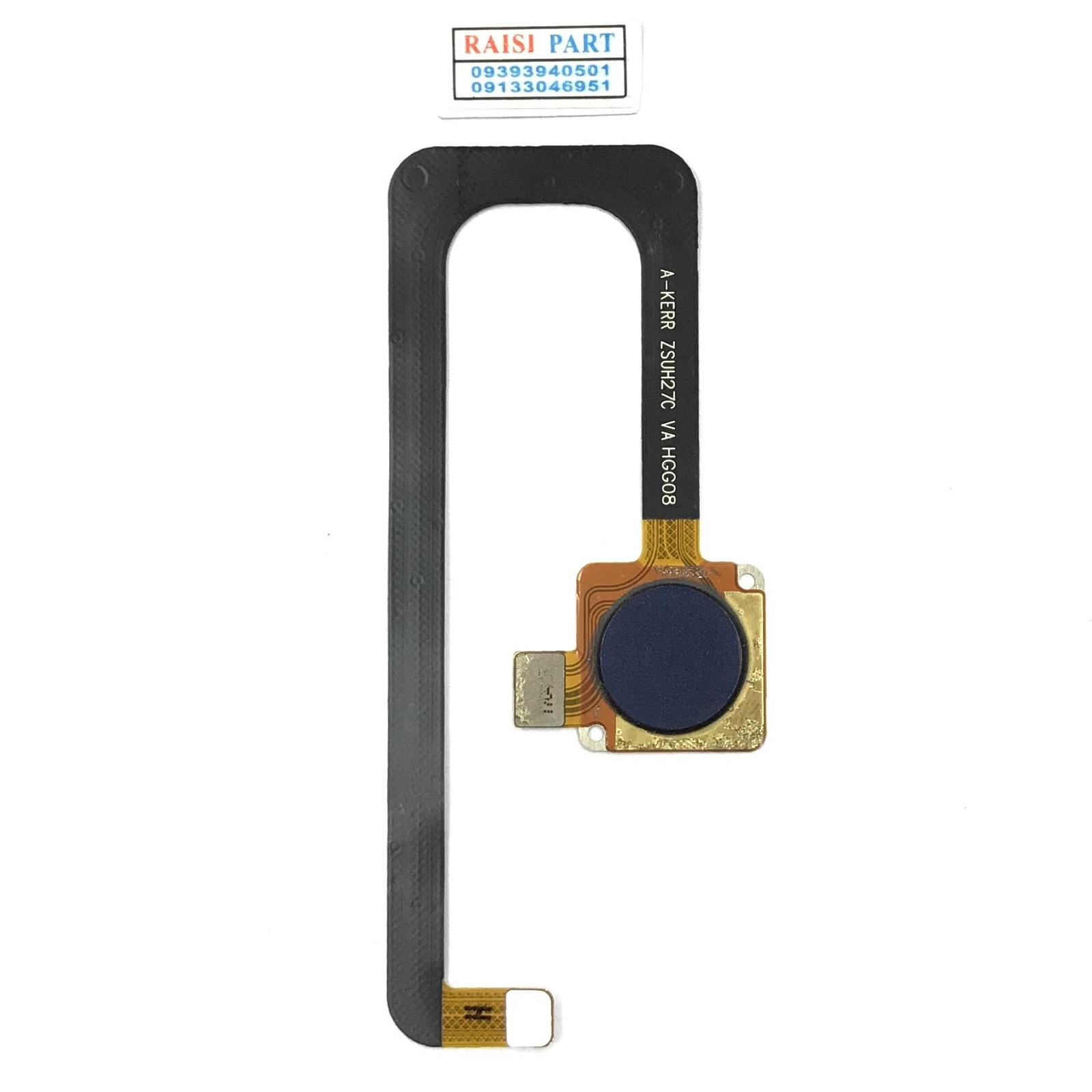 FLAT FINGER PRINT-MOBILE-ZTE-BLADE A910 BLUE