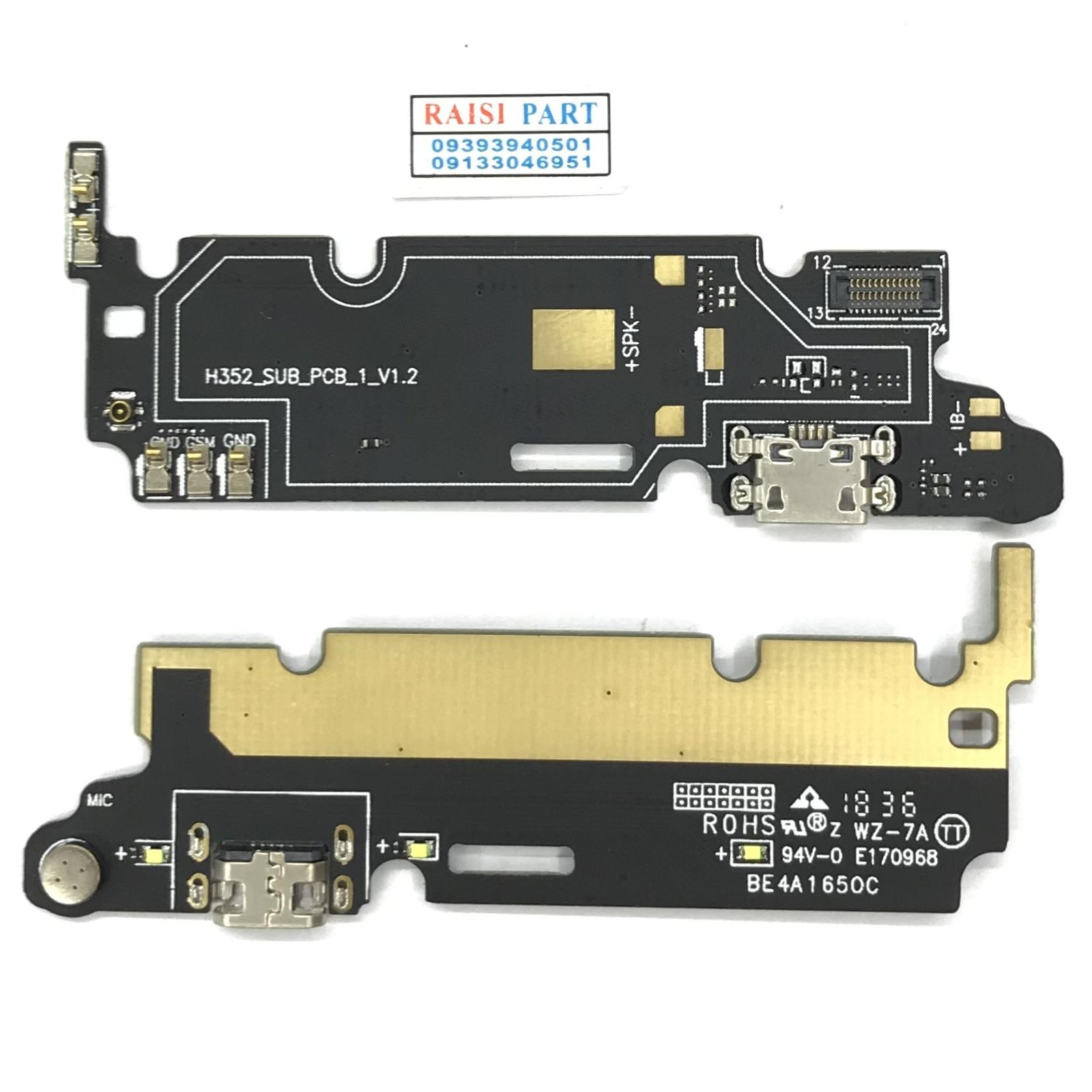 SUB BOARD-MOBILE-TECNO-CAMON C8. ORG
