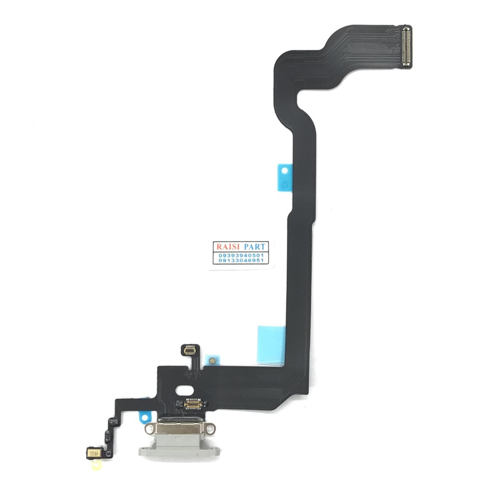 FLAT CHARGE-MOBILE-APPLE-IPHONE X. WHITE AAA