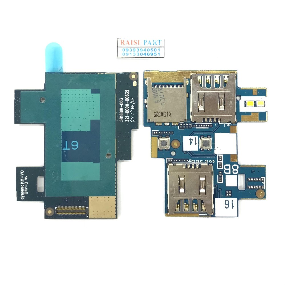 BOARD SIM VOLUME-MOBILE-ASUS ZENFONE GO. (ZB551KL)
