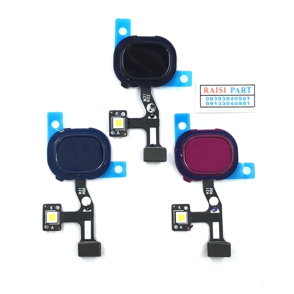 FLAT FINGER PRINT -MOBILE-SAMSUNG-M315 RED GALAXY M31