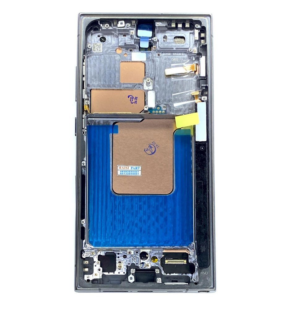 TOUCH & LCD-MOBILE-SAMSUNG-S928 GALAXY S24ULTRA GRAY(GOLD) +F OLED