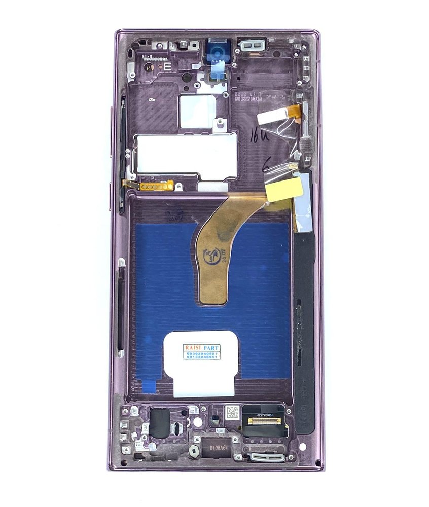 TOUCH & LCD-MOBILE-SAMSUNG-S908 GALAXY S22ULTRA RED +F OLED