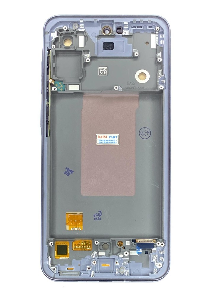 TOUCH & LCD – MOBILE-SAMSUNG-A566 GALAXY A56 5G BLACK +F OLED