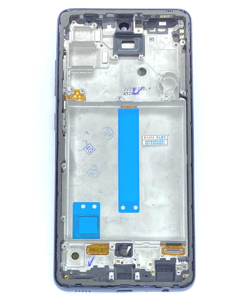 TOUCH & LCD – MOBILE-SAMSUNG-A525/A526/A528 GALAXY A52 4G/5G/A52S BLACK +F OLED