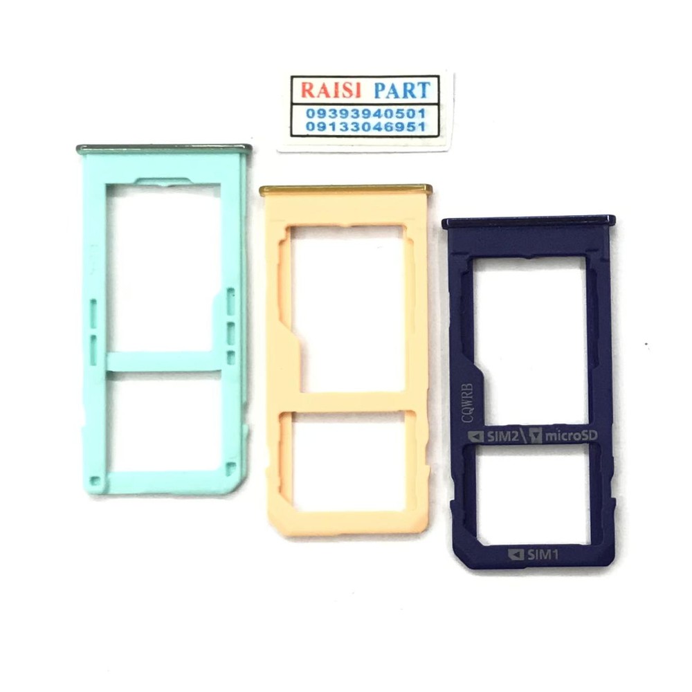 HOLDER SIM-MOBILE-SAMSUNG-A606 GALAXY A60 ORANGE