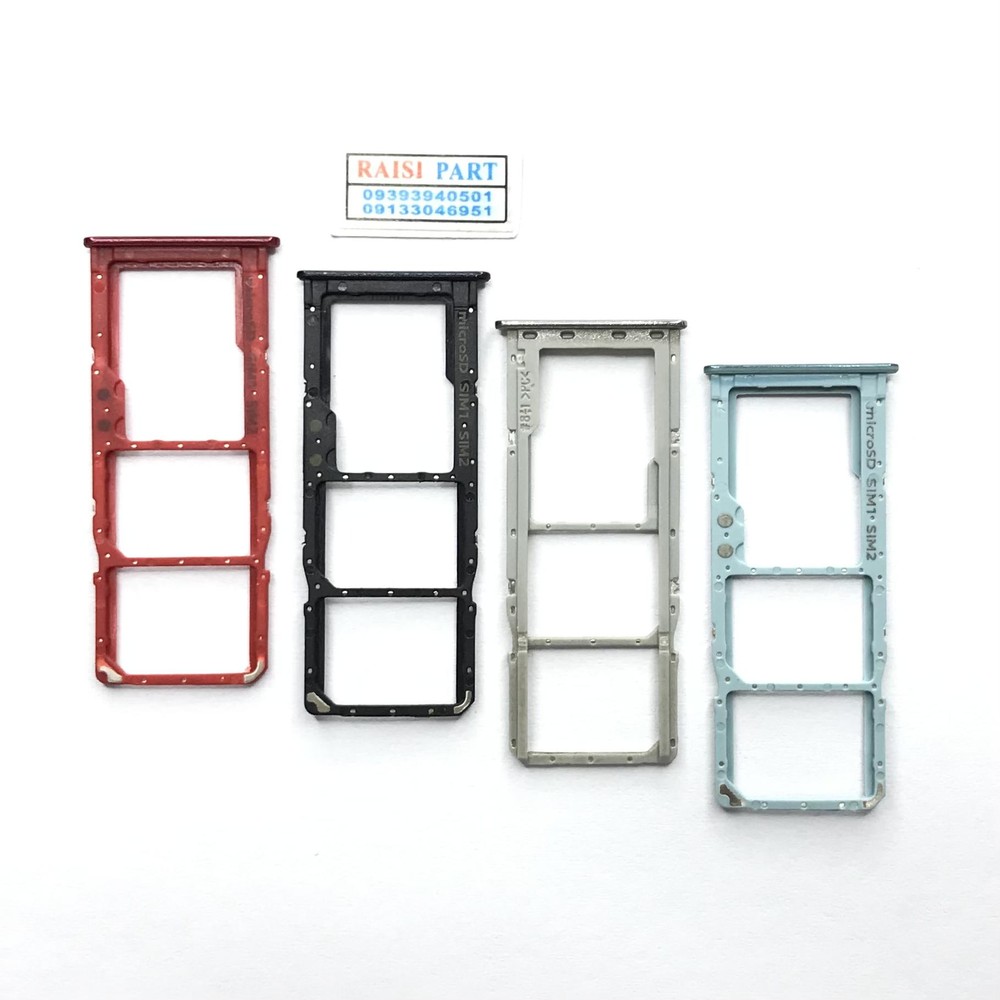 HOLDER SIM-MOBILE-SAMSUNG-A515 GALAXY A51 WHITE