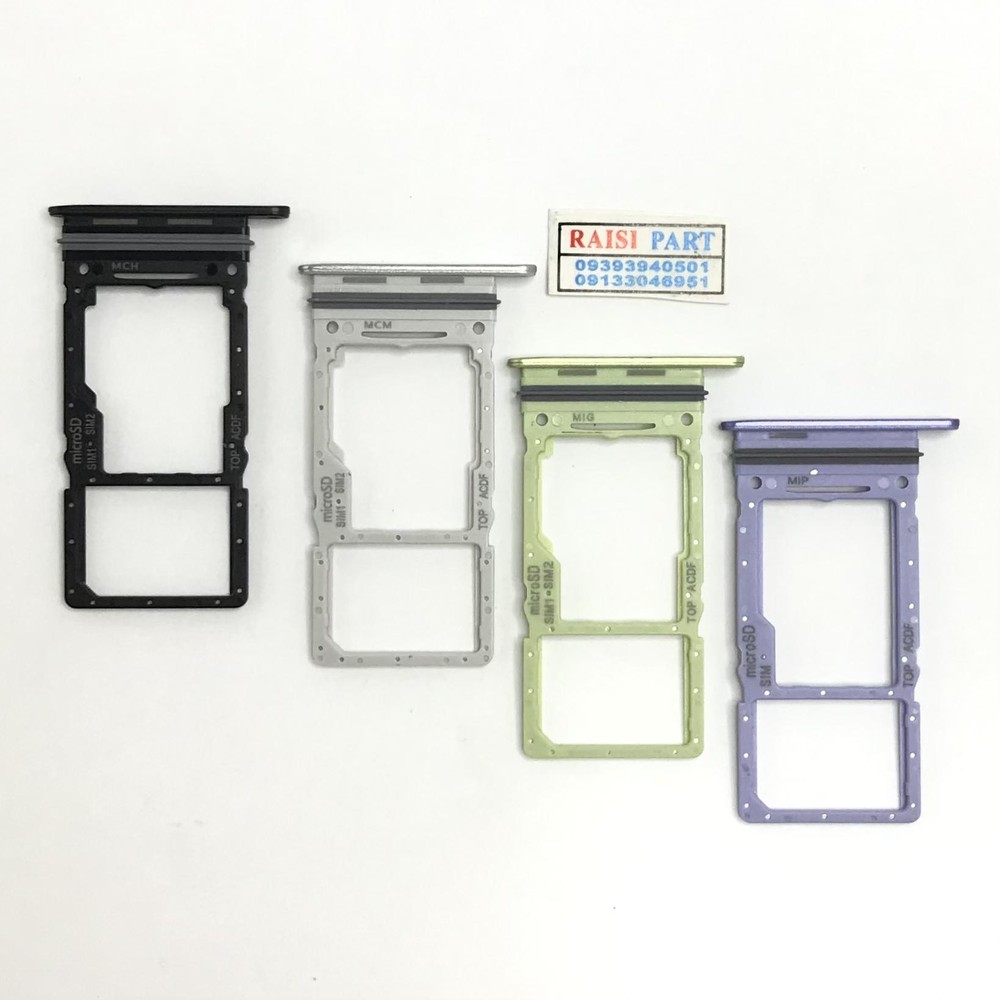 HOLDER SIM-MOBILE-SAMSUNG-A346 GALAXY A34 5G GREEN