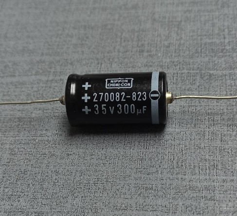 CAP300UF35V,AXIAL