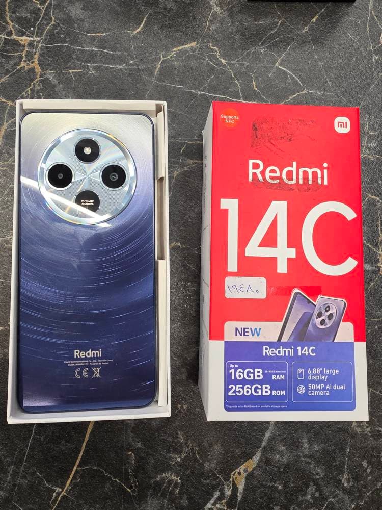 xiaomi redmi 14c 4g – 256GB – 16GB