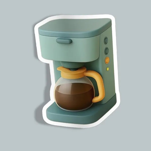 استیکر coffee maker machine