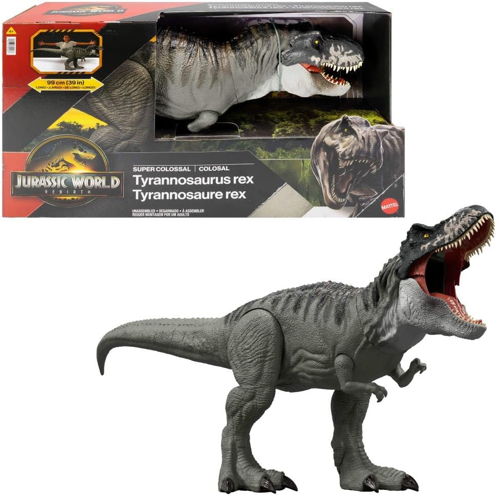فیگور T-Rex غول‌پیکر Jurassic World Mattel