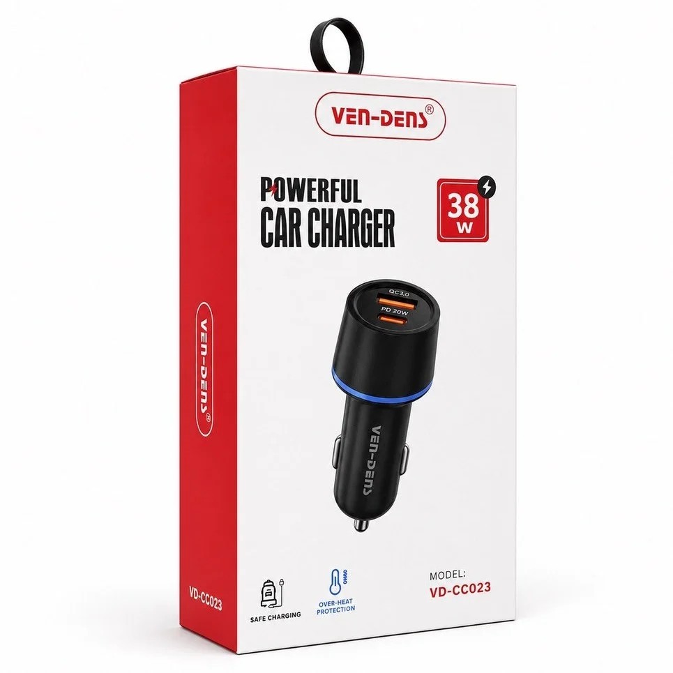 فندکی VEN DENS CC023 20W PD + QC3.0