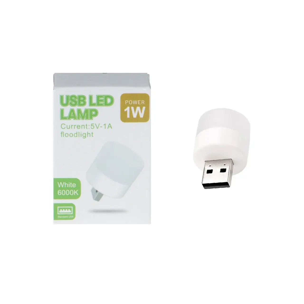 لامپ LED USB - سفید - RH