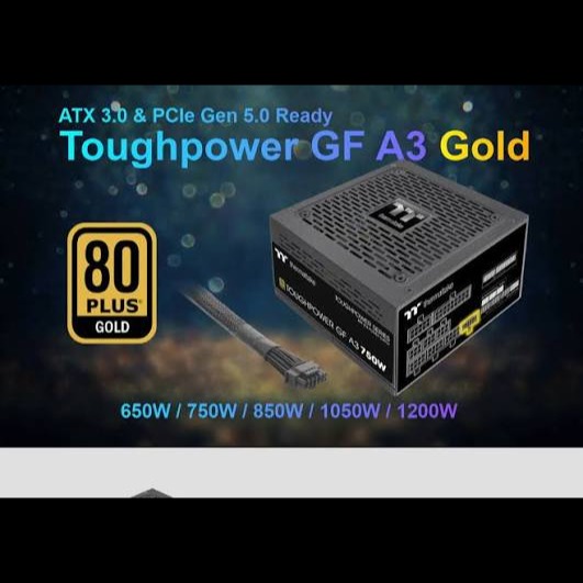 Thermaltake gf a3 1050 goldپاور ترمالتیک 1050