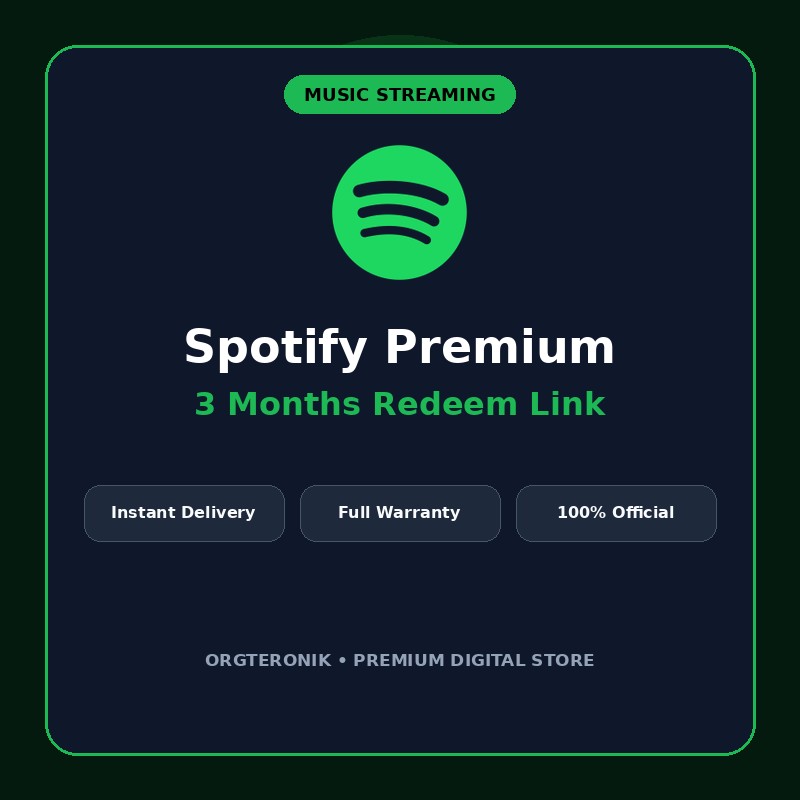 لینک فعال‌سازی ۳ ماهه اسپاتیفای پریمیوم (Spotify 3M Redeem Link)